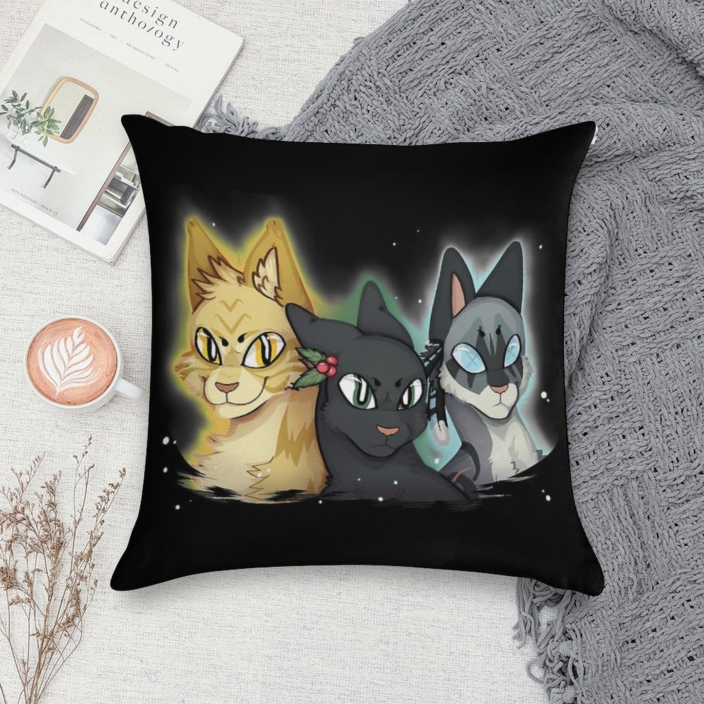 Power of Three Soft Style Accent Throw Pillow