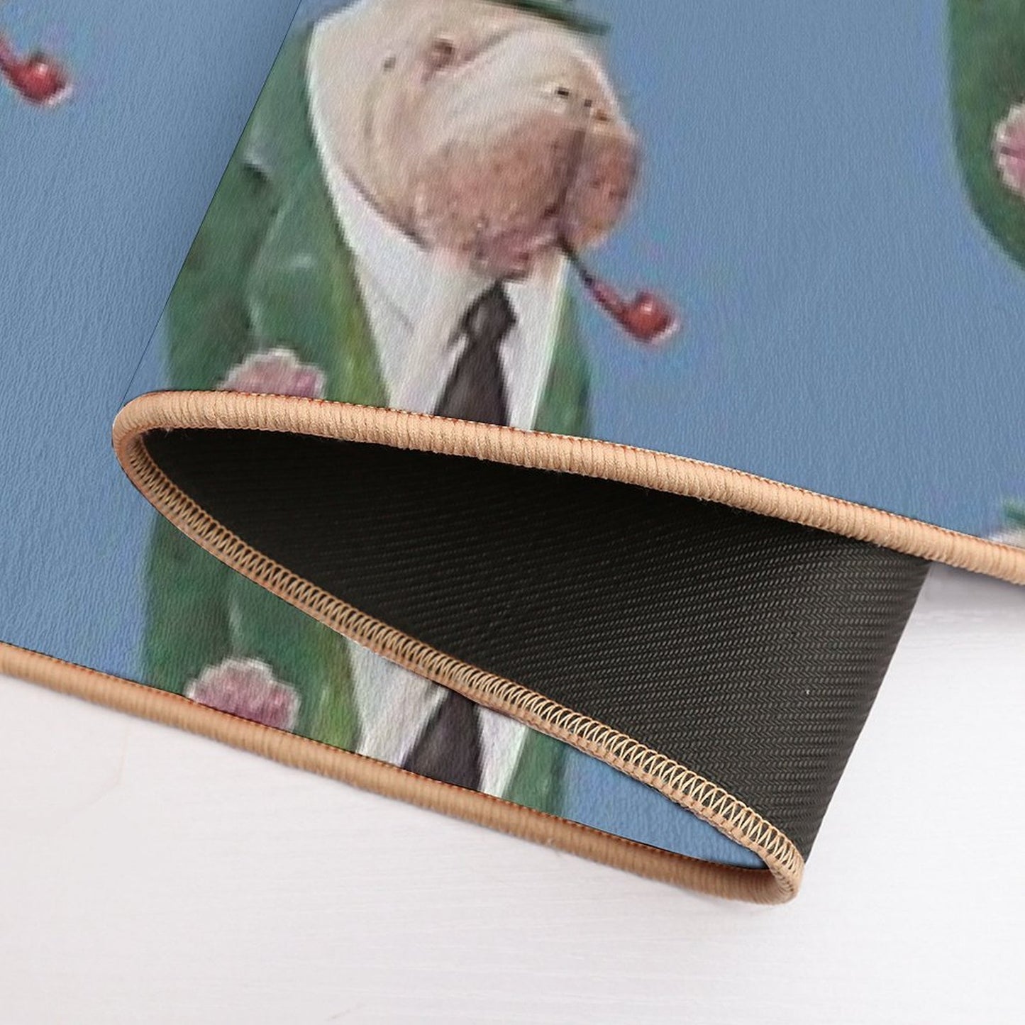 Walrus Green  High-Traffic Bath Mat