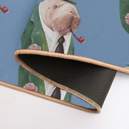 Walrus Green  High-Traffic Bath Mat