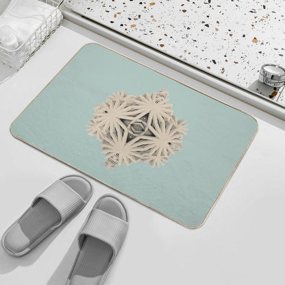Ancient Calaabachti Filigrane  Toxin-Free Bath Mat