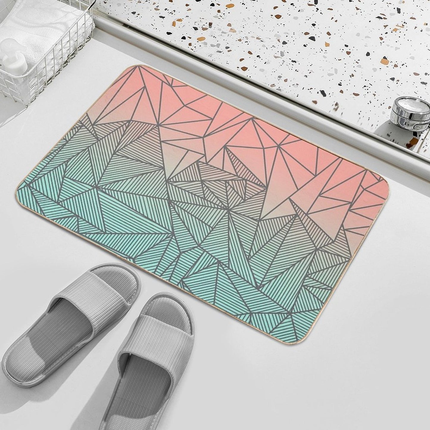 Bodhi Rays  Non-Slip Bath Mat