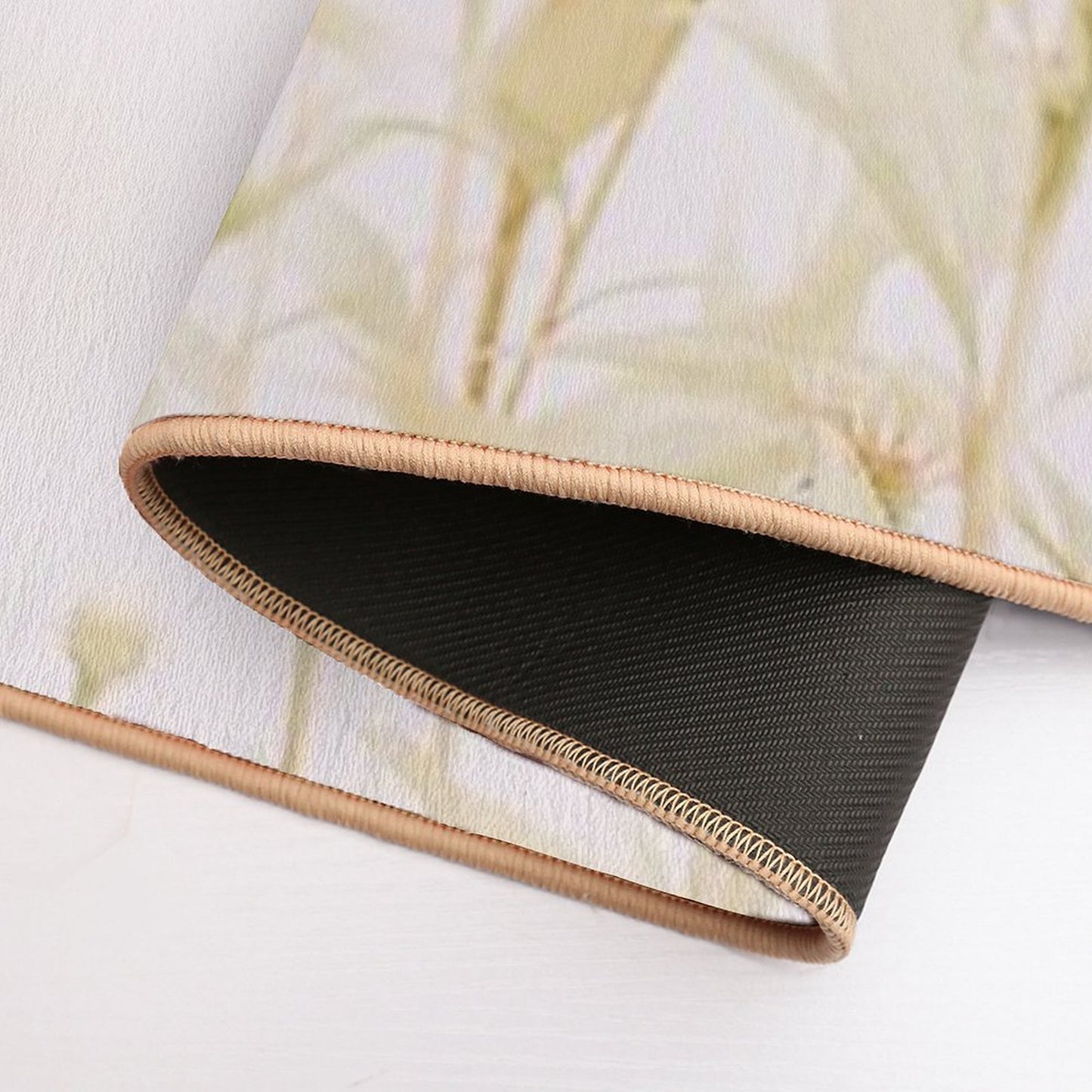 Pink Flowers - Echinacea - Pastel Floral - Wild Flowers  Odorless Bath Mat