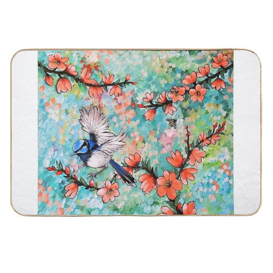 Colours of The Garden  Long-Lasting Bath Mat