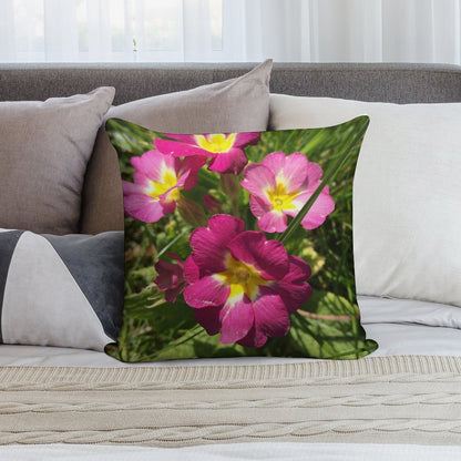 Flowers Soft Home Decor Throw Pillow