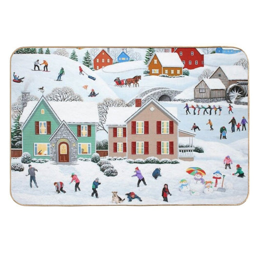 Once Upon A Winter  Eco-Friendly Bath Mat