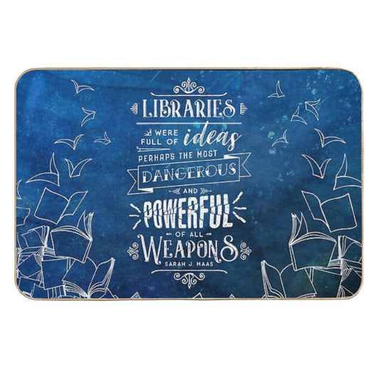 Libraries  Long-Lasting Bath Mat