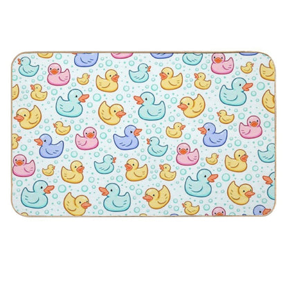 Rubber Duckie  Easy To Clean Bath Mat