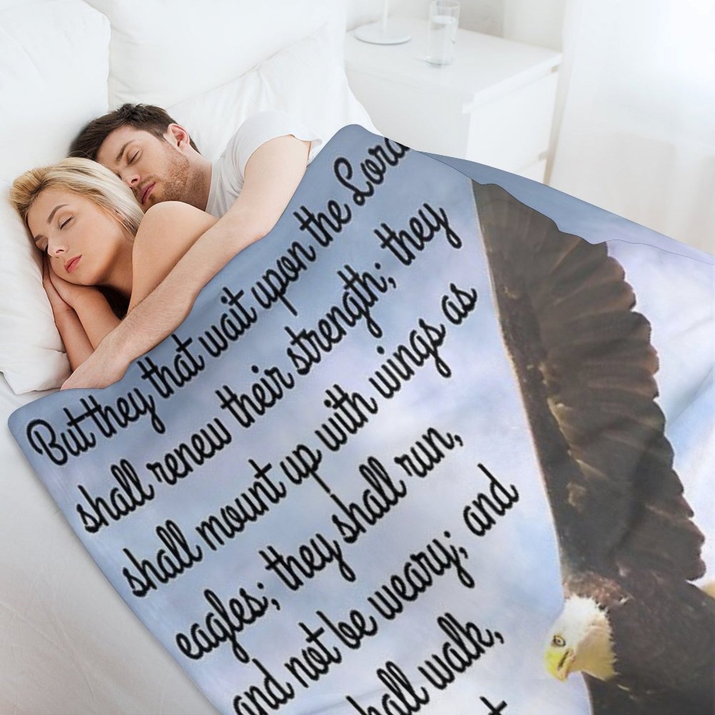 Isaiah 4031 Gift-ready Throw Blanket