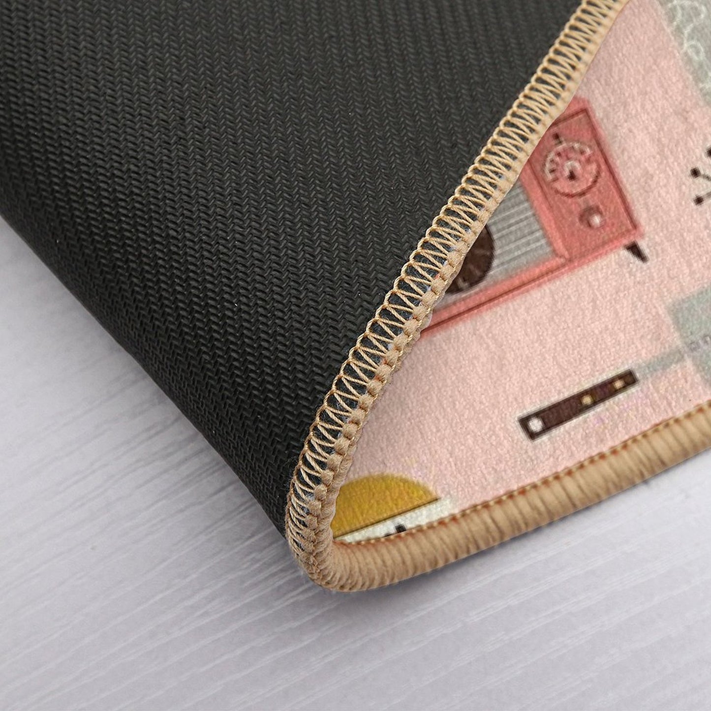 Atomic Kitchen  Fade-Resistant Bath Mat