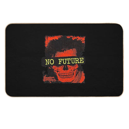 Punk No Future  Absorbent Bath Mat