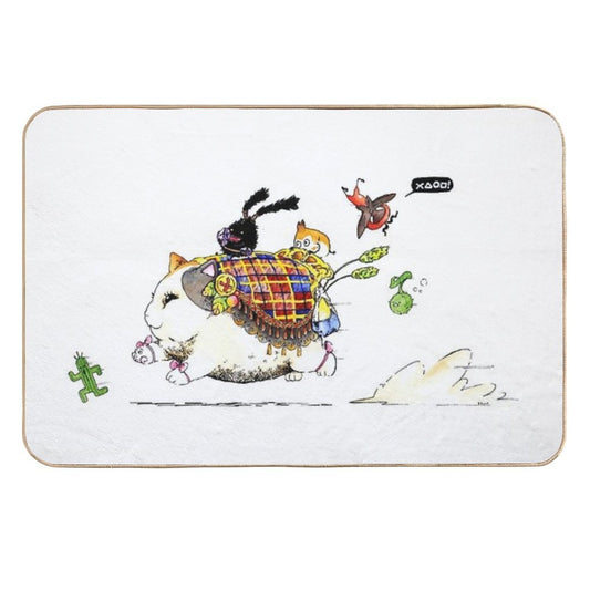To Adventure!  Versatile Bath Mat