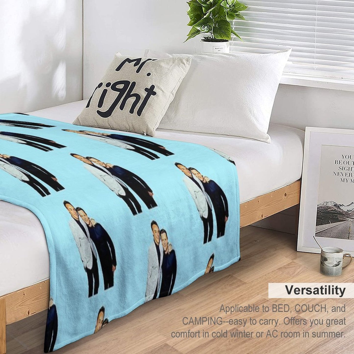 Ant And Dec [2] Sustainable Throw Blanket