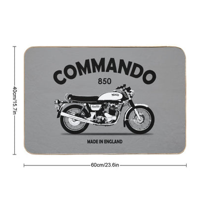 Commando 850 Made In England  Repositionable Bath Mat
