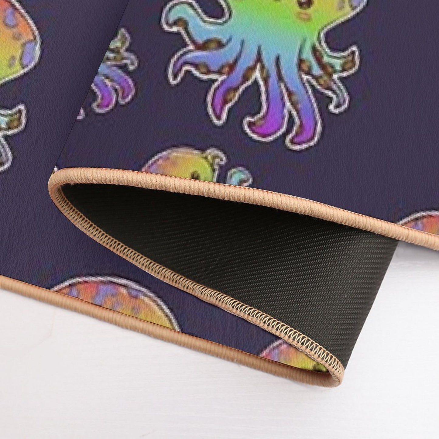 Cute Octopuses  Fade-Resistant Bath Mat