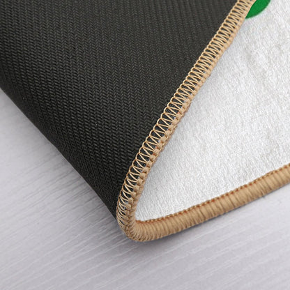 Cutesy Clover  Fade-Resistant Bath Mat