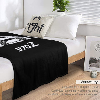 Nissan 370z Sustainable Throw Blanket
