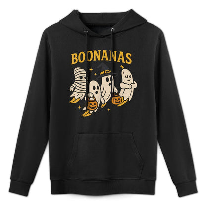 Boonanas Squad Halloween Ghost Spooky Cute Banana Costume Customizable Surface Hoodie