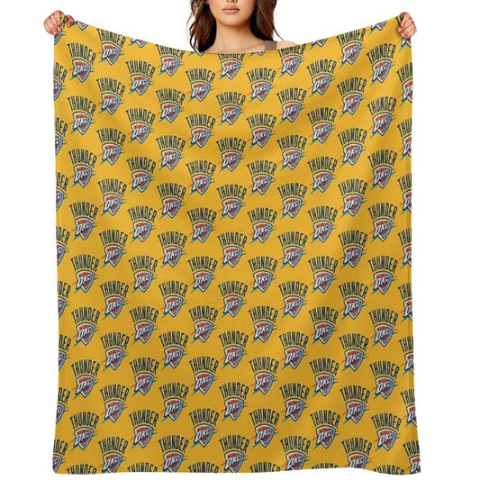 City-Thunder-icon Machine-washable Throw Blanket