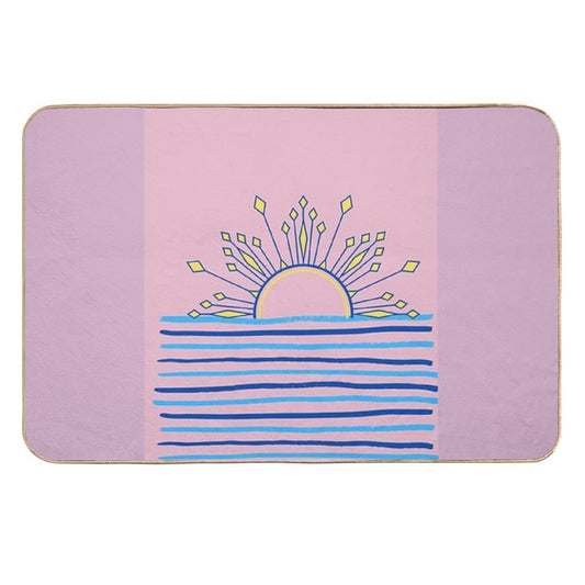 Golden Rising  Odorless Bath Mat