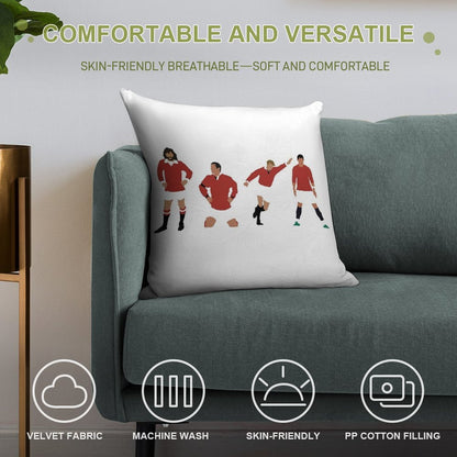 Manchester United Number 7 Design! Soft Style Accent Throw Pillow