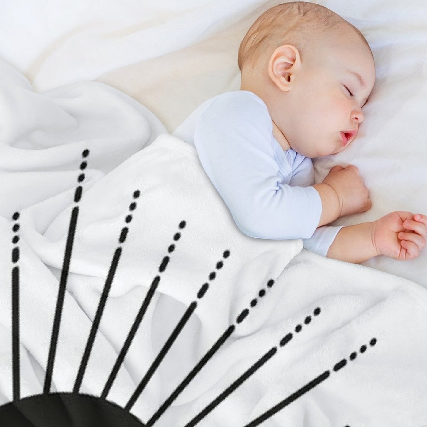Waves Lightweight Throw Blanket