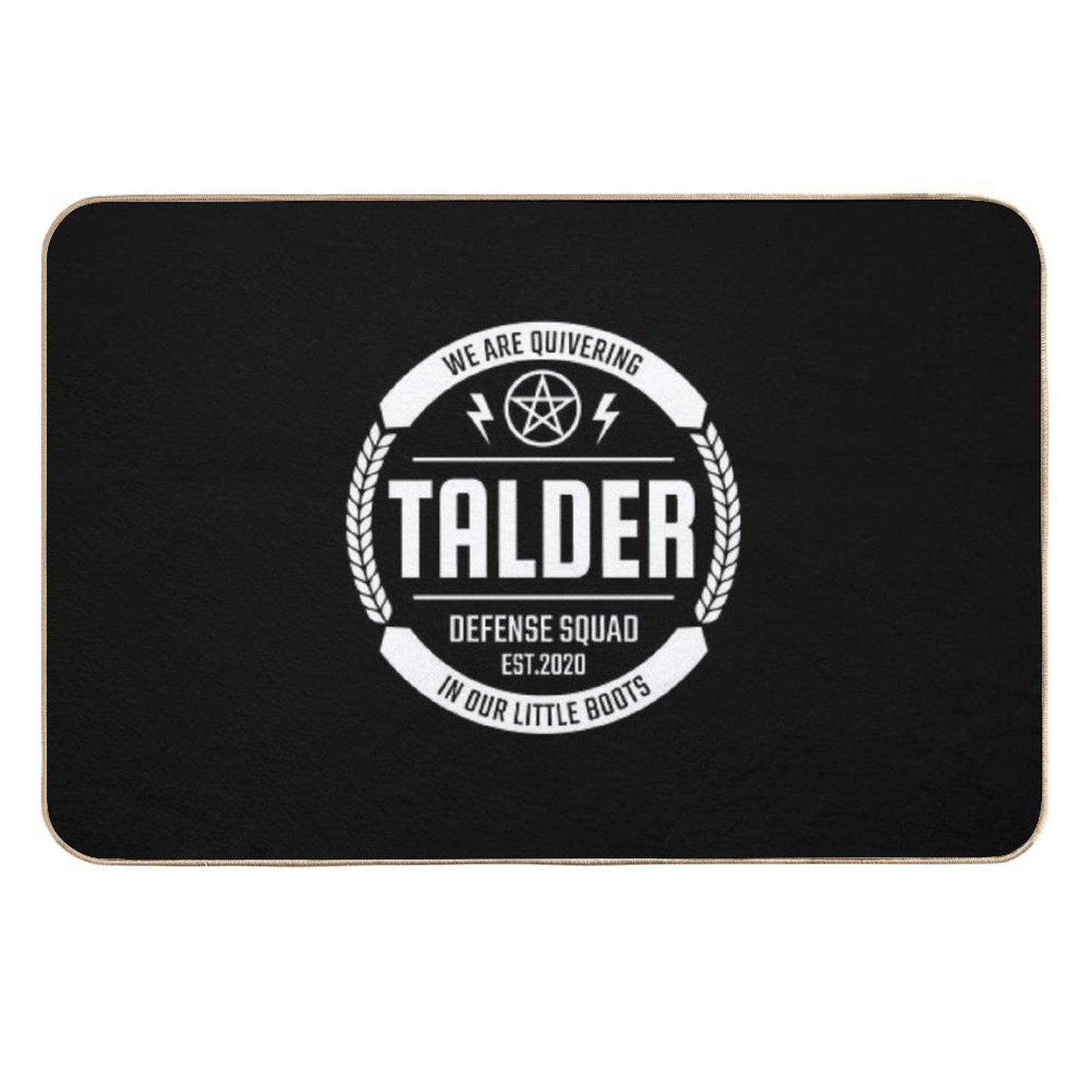 Talder Defense Squad 04  Slip-Resistant Bath Mat