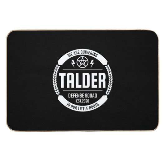 Talder Defense Squad 04  Slip-Resistant Bath Mat