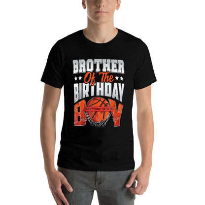 Brother Basketball Birthday Boy Family Baller B-day Party  Affordable Price T-Shirt