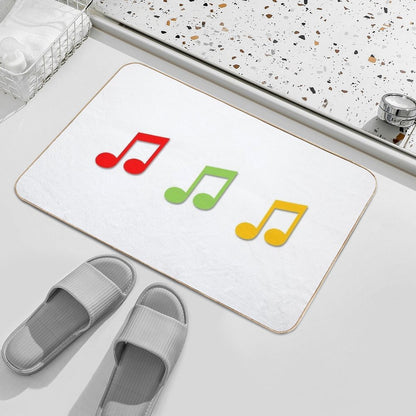 Three Notes  Stain-Proof Bath Mat