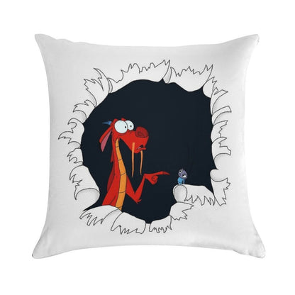 He Did It Soft Anti-Pilling Throw Pillow
