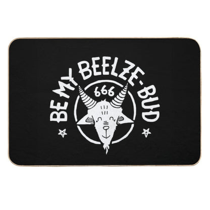 Be My Beelze-bud  Toxin-Free Bath Mat