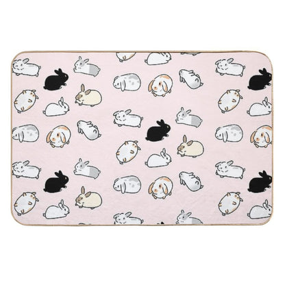 Bunny Rabbits  Multi-Purpose Bath Mat