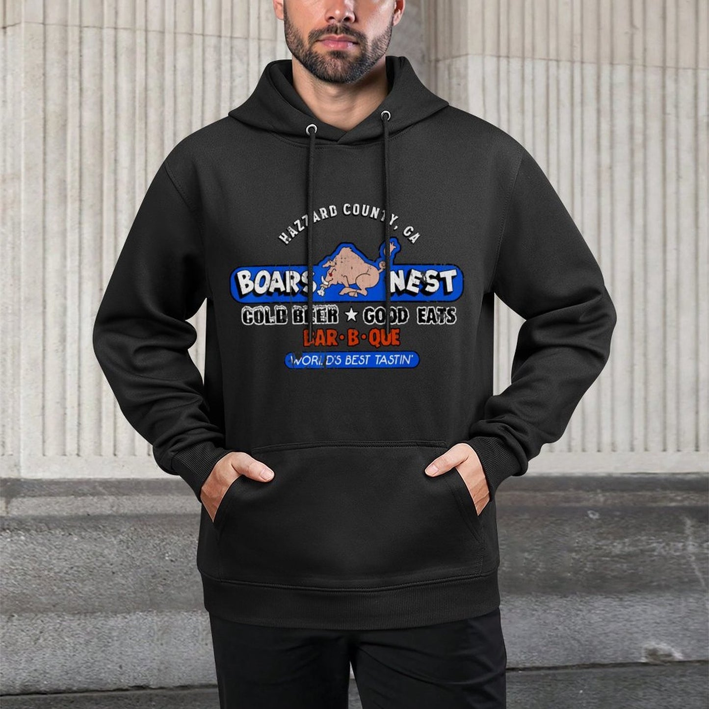 Vintage The Boars Nest Hazard County Relaxed Fit Hoodie