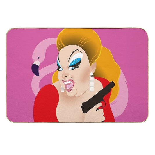 Divinely Pink  Versatile Bath Mat