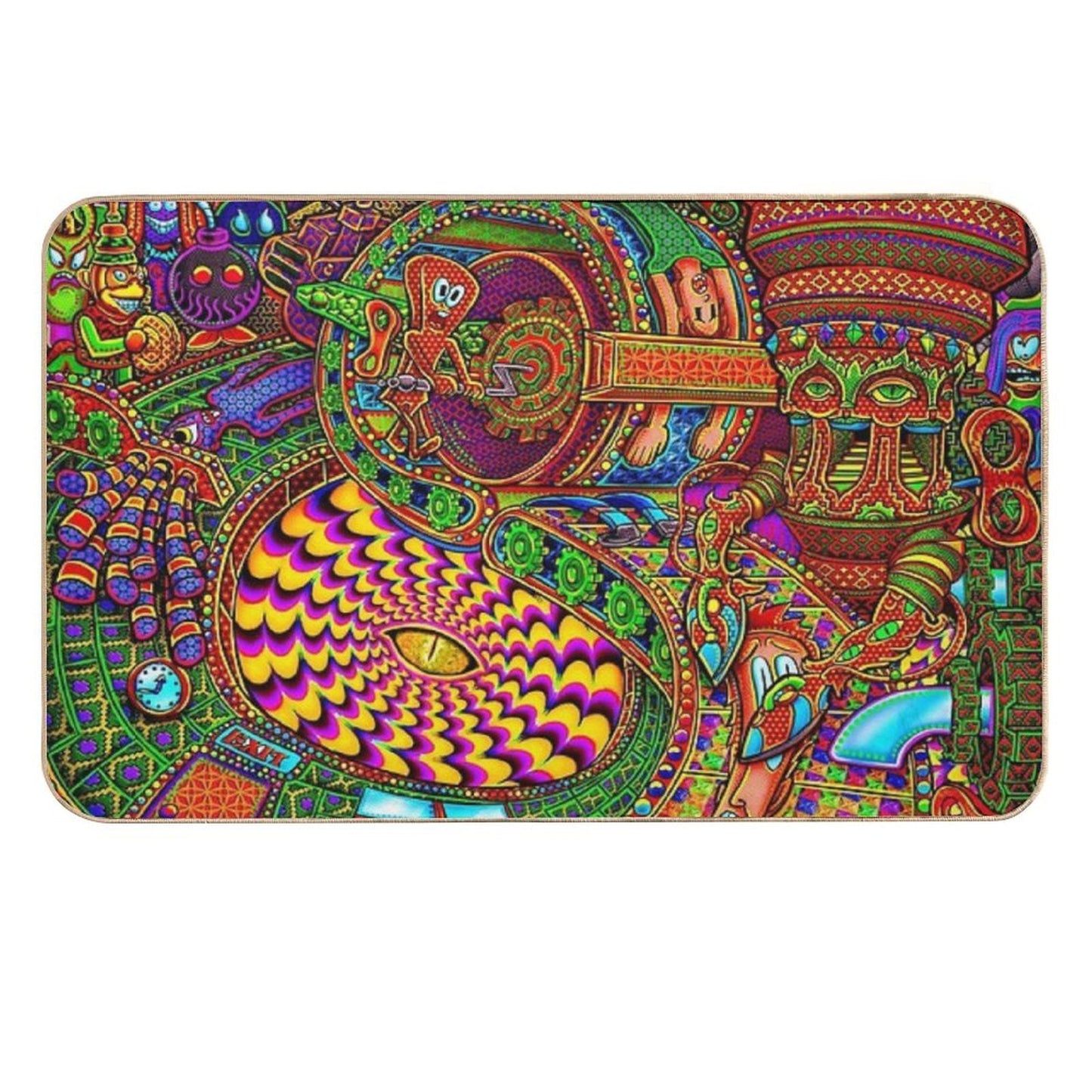 Carnival of The Abyss  Easy To Clean Bath Mat