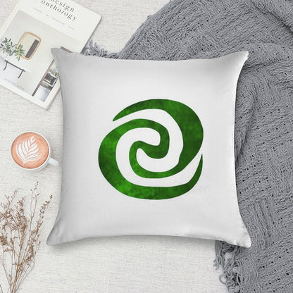Green Te Fiti Soft Bedroom Essential Throw Pillow
