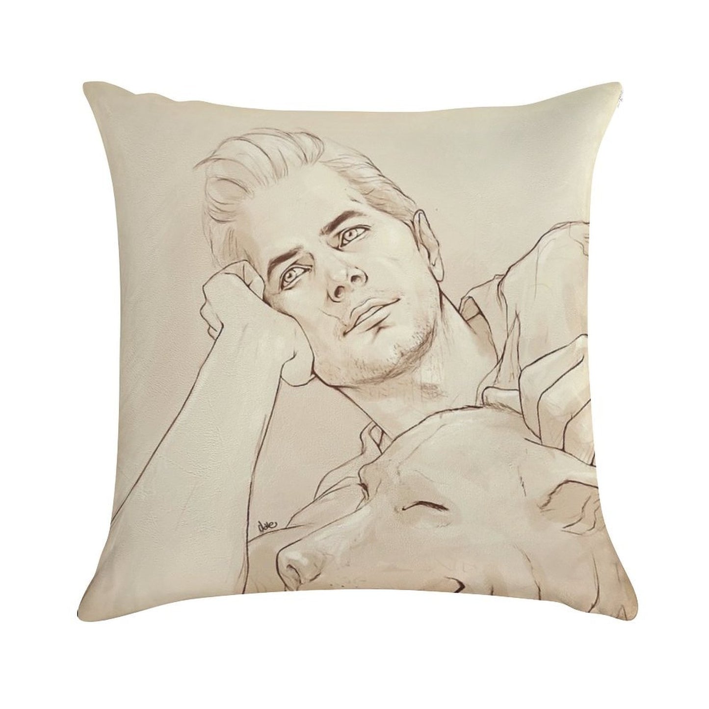 Looking at Her (dreamy!Cullen) Soft Bedroom Essential Throw Pillow