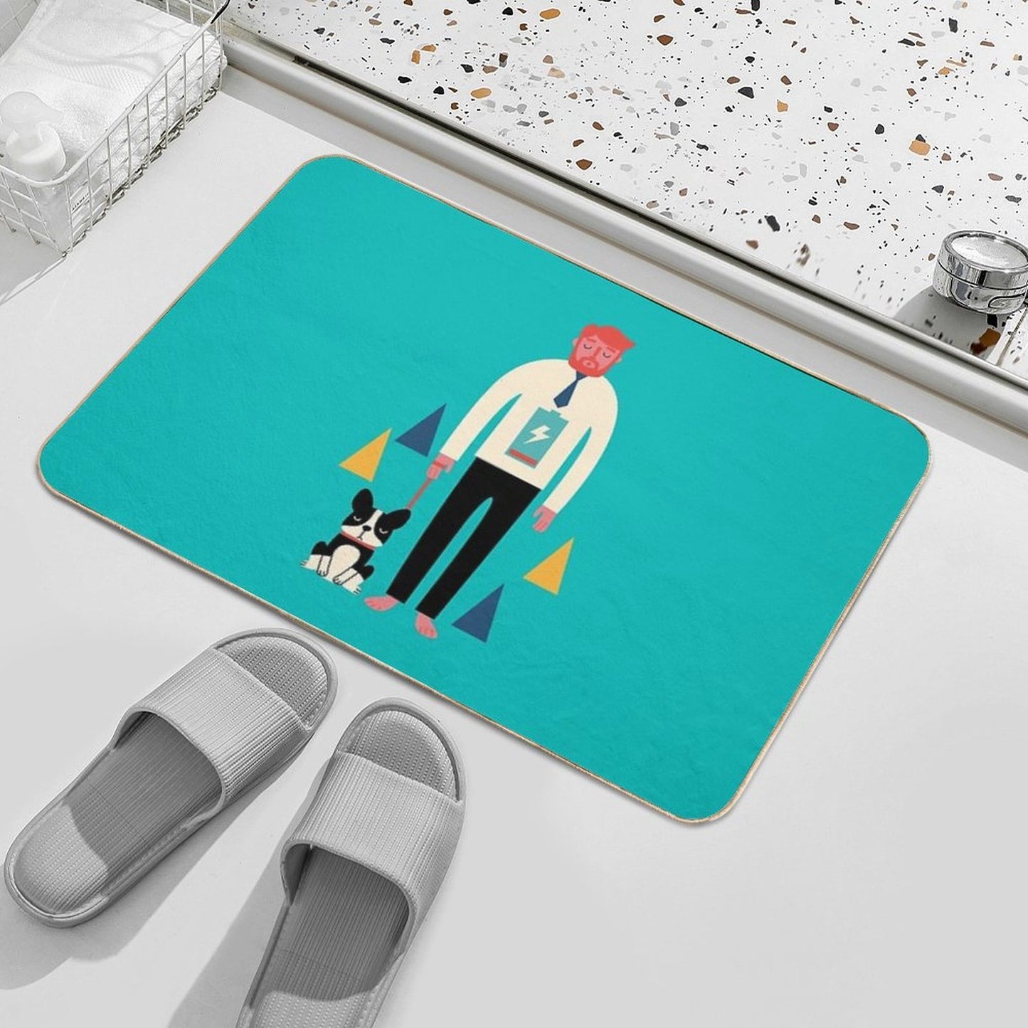 Powerless  Non-Slip Bath Mat