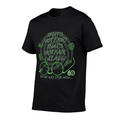 The Twilight Zone 60th Anniversary There Was Time Now Text  Relaxed-fit T-Shirt