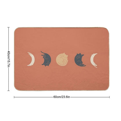 Cat Landscape 61  Pet-Safe Bath Mat