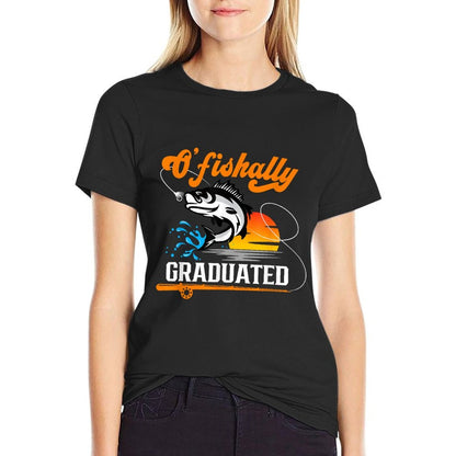 O&#39;fishally Graduated Fishing Lover Graduation Party  Moisture-wicking T-Shirt