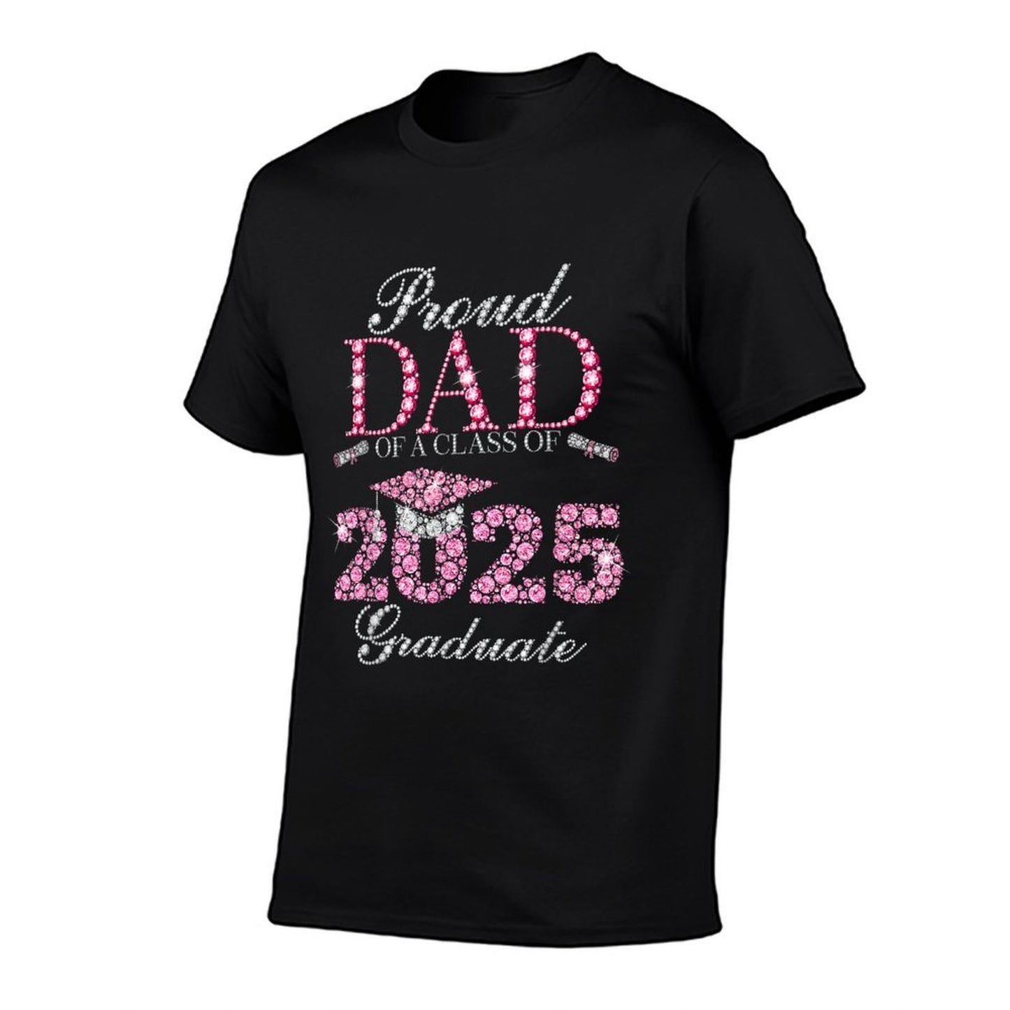 Proud Dad Of A Class Of 2025 Graduate  Stretchy T-Shirt