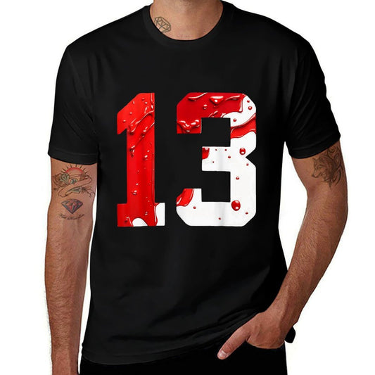NUMBER 13 YEARS OLD 13TH BIRTHDAY  Eco-friendly Material T-Shirt