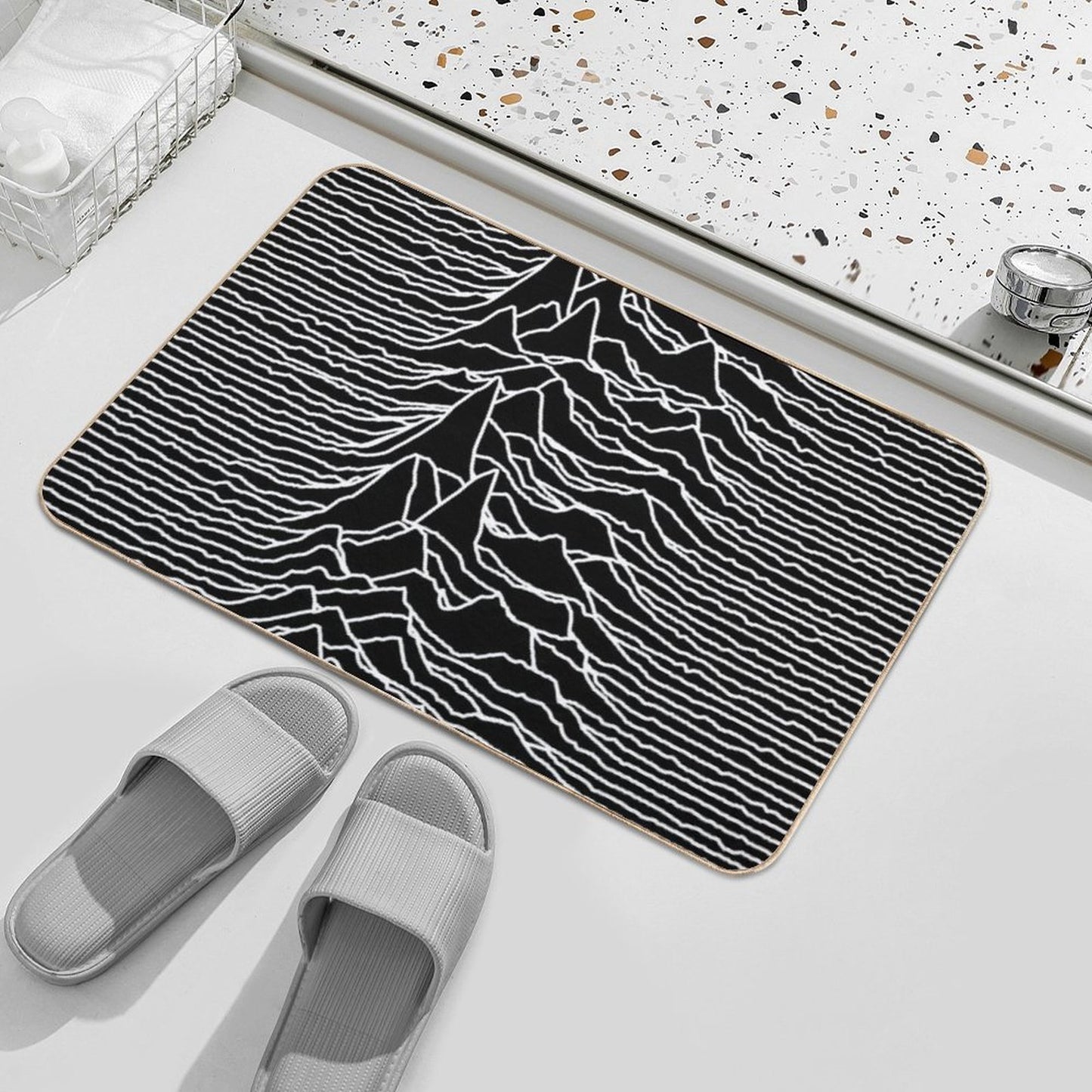 Unknown Pleasures [J01]  Long-Lasting Bath Mat