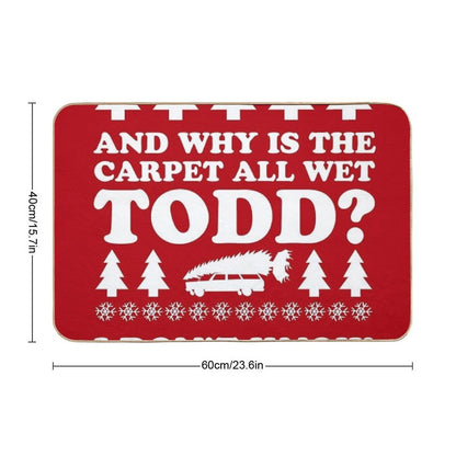 Soggy Christmas  Multi-Purpose Bath Mat