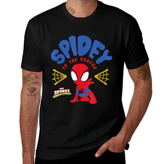Marvel Spidey And His Amazing Friends Spidey To The Rescue  Lightweight T-Shirt
