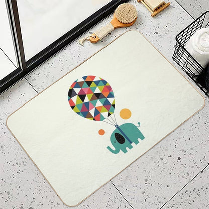 Fly High And Dream Big Durable Bath Mat