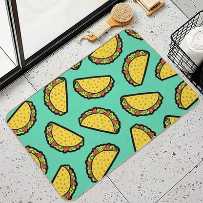 It's Taco Time!  Slip-Resistant Bath Mat