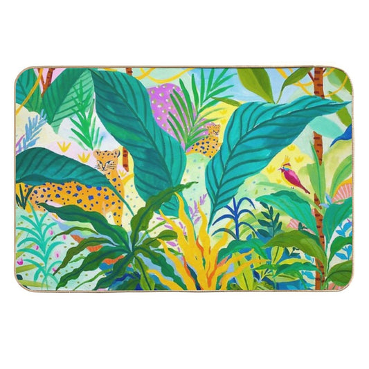Paradise Jungle  Easy To Clean Bath Mat