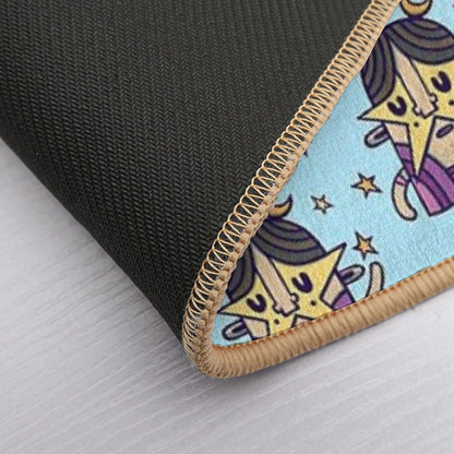 Cosmic Kid  Repositionable Bath Mat